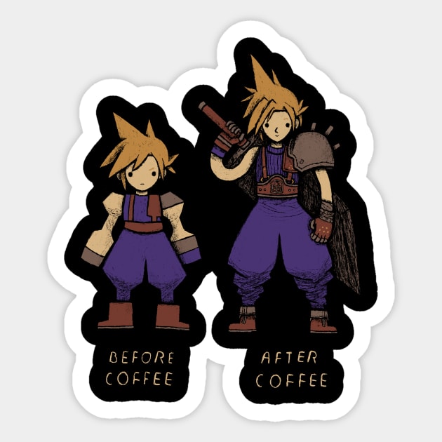 final coffee 7 Sticker by Louisros